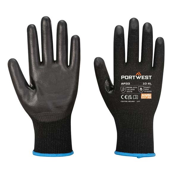 LR15 PU Touchscreen Glove PK12