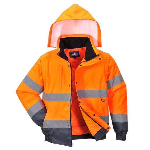 Hi-Vis 2in1 Bomber Jacket